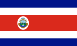 Costa Rica country flag